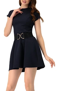 Ivonne Women's A-Line Short Dress