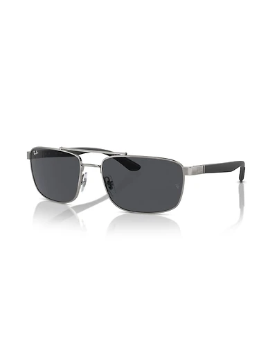 Ray-Ban Unisex Rectangle Sunglasses, RB3737