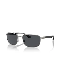 Ray-Ban Unisex Rectangle Sunglasses, RB3737