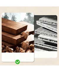 Yigii Rotating Solid Wood Coat Rack - 9 Hooks, 3 Shelves, Multi-Use