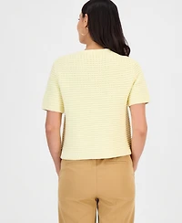 I.n.c. International Concepts Petite Short-Sleeve Cardigan, Macy's Exclusive