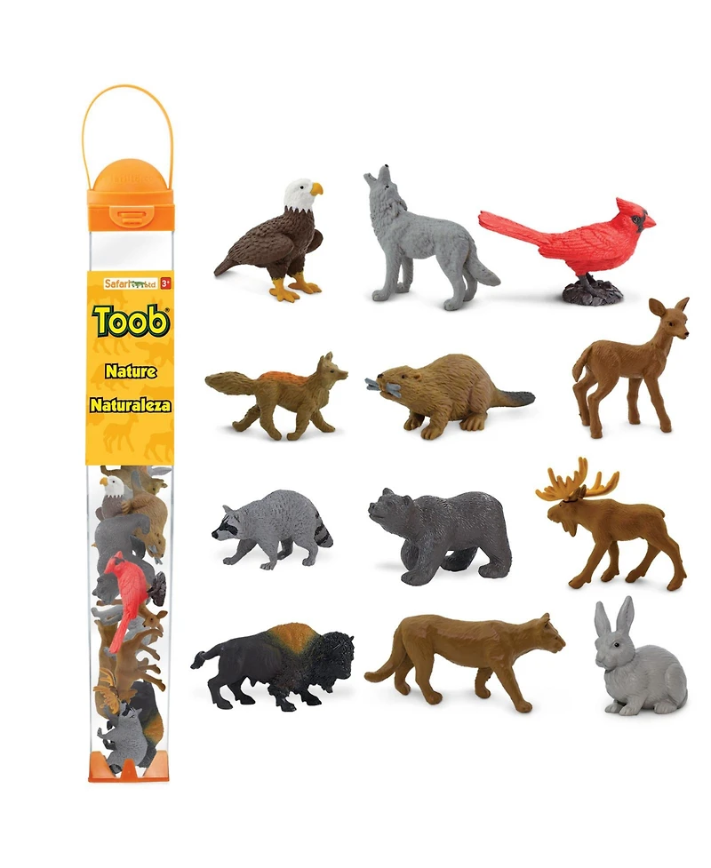 Safari Ltd. Nature Toob Animal Figurine Set 12 Pc.