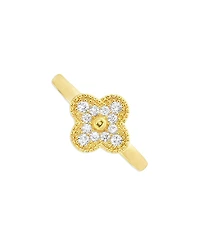 Giani Bernini Gold Plated Clover Ring
