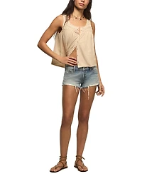 Lucky Brand Women's Low Rise Festival Shorts