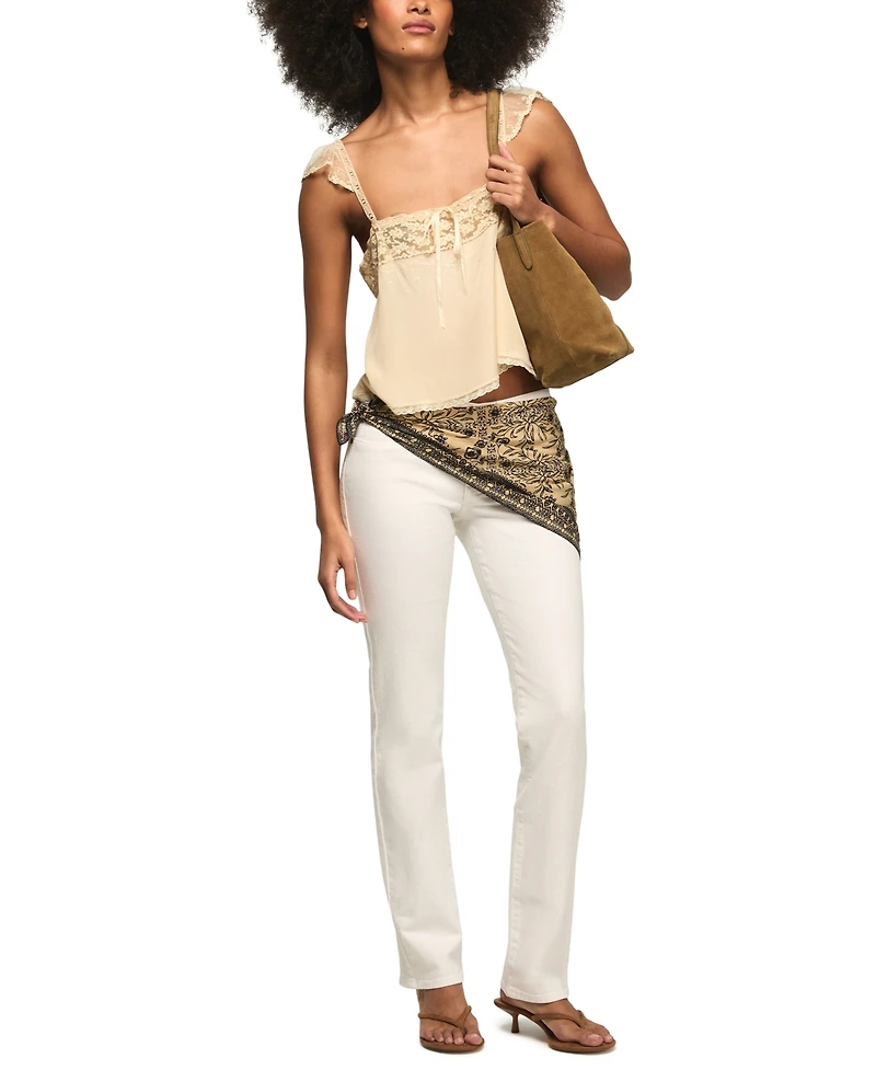 Lucky Brand Women's Mid Rise Sweet Straight Jeans