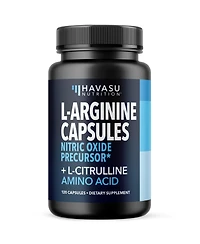 L-Arginine Capsules for Men's Stamina, Endurance & Performance, Havasu Nutrition