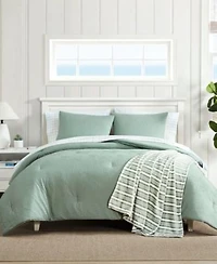 Nautica Broken Lines Embossed Comforter Sets