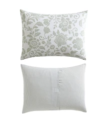 Nautica Jacob Bay Floral Cotton Reversible 2-Pc. Comforter Set, Twin