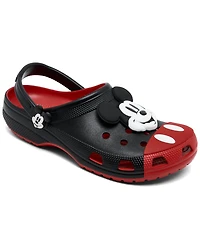 Crocs x Disney Men's Mickey Mouse Classic Clogs Sneakers from Finish Line