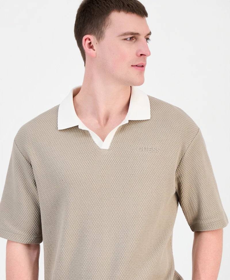 Guess Men's Jhonny Collar Polo Shirt
