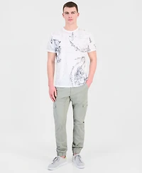 Guess Men's Southeast Burnout T-Shirt