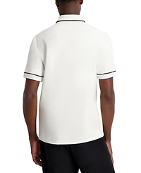 Karl Lagerfeld Paris Men's Interlock Polo Shirt