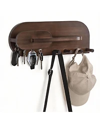 Yigii Solid Wood Mail & Key Holder