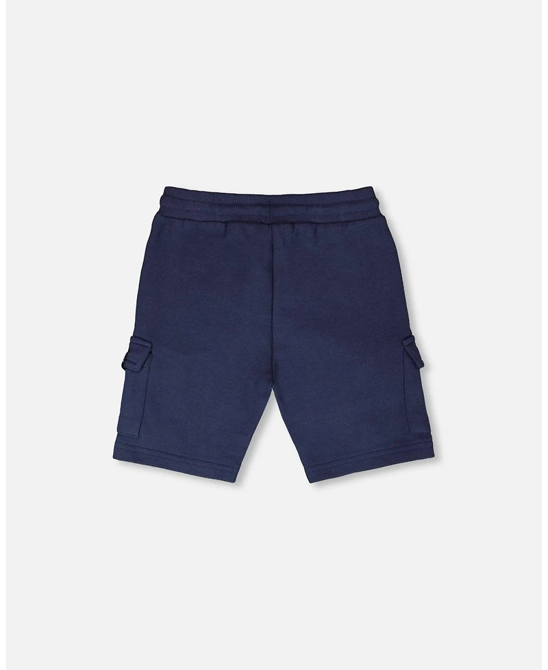 Deux par Big Boys French Terry Shorts Blue