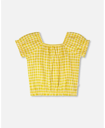 Deux par Toddler Girls Peasant Top
