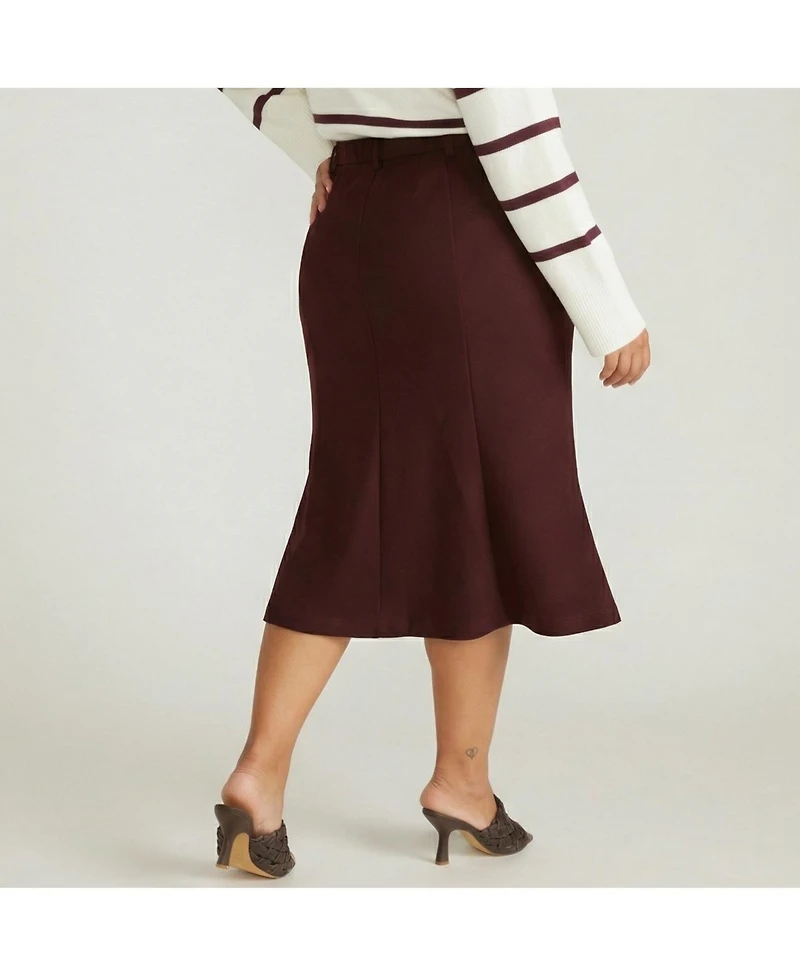 Universal Standard Women's Carla Ponte Skirt