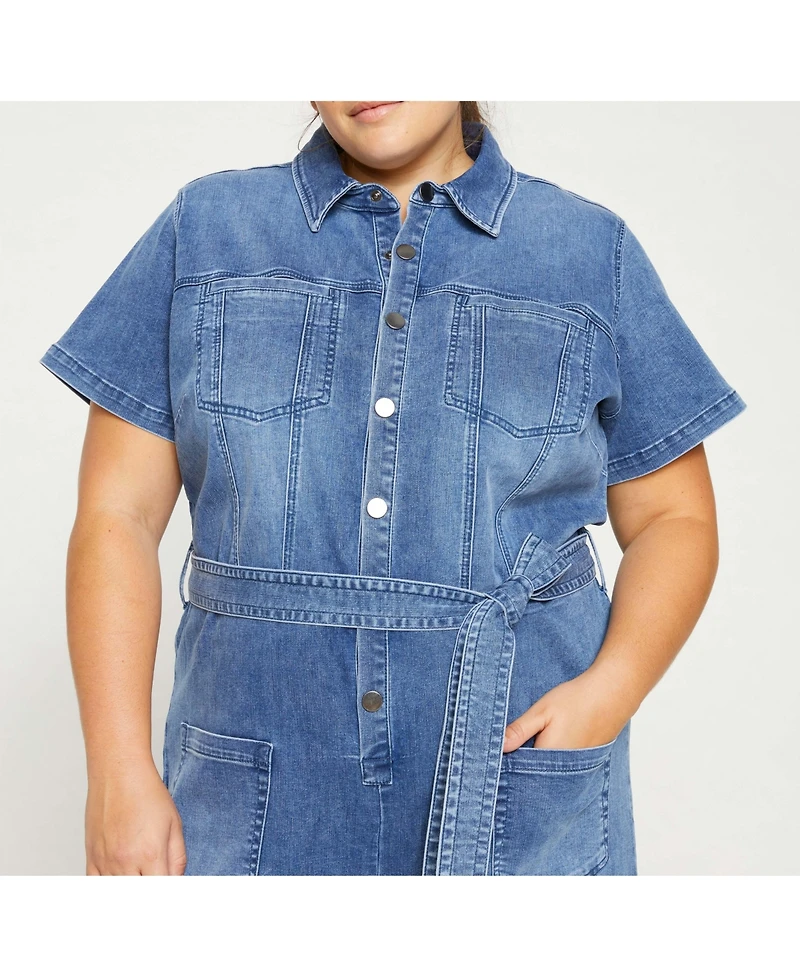 Universal Standard Plus Size Denim Jumpsuit