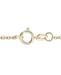 Macy's Lab Grown White Sapphire (3/4 ct. t.w.) Pendant Necklace Sterling Silver (Also 14k Gold Over Silver)