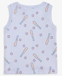 First Impressions Toddler Boys' 2T-4T Mix & Match Baseball-Print Tank Top, Macy's Exclusive
