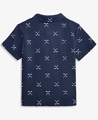 First Impressions Toddler Boys' 2T-4T Mix & Match Golf-Print Polo Shirt, Macy's Exclusive