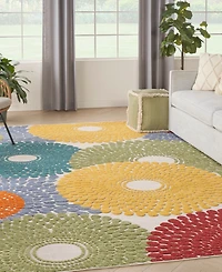 Nourison Home Aloha ALH29 7'10"x10'6" Area Rug