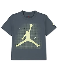 Jordan Boys' 4-7 Jumpman Grid Blur Crewneck T-Shirt