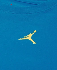Jordan Boys 2T-7 Jumpman Air Embroidered Short Sleeve T-Shirt