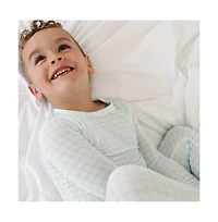 Motette Baby Boys Coastal Check Pajama Set