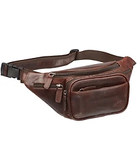 Mancini Men's Classic Waist Bag