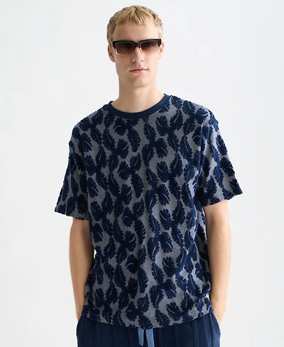 Scotch & Soda Men's Feeder Stripe Relaxed-Fit T-Shirt