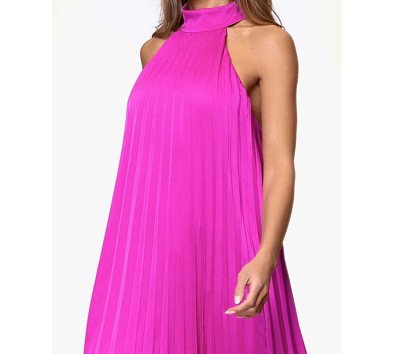 Xscape Women's Pleat Detail Ball Gown Dress