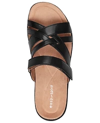 Easy Spirit Women's Waylin Strappy Flat Slip-On Sandals