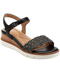 Easy Spirit Women's Edythe Woven Wedge Sandals