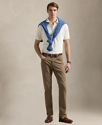 Men's Slim-Fit Soft Cotton Polo Shirt