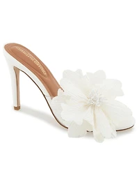 Christian Siriano Women's Joxa Flower Heeled Sandal