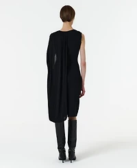 Leem Women's Asymmetric Shoulder Hoop Knit Dress