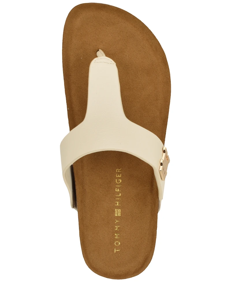 Tommy Hilfiger Women's Tobeach Thong Slip-On Footbed Sandals
