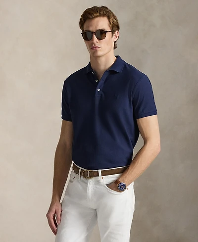 Polo Ralph Lauren Men's Slim-Fit Honeycomb Mesh Shirt