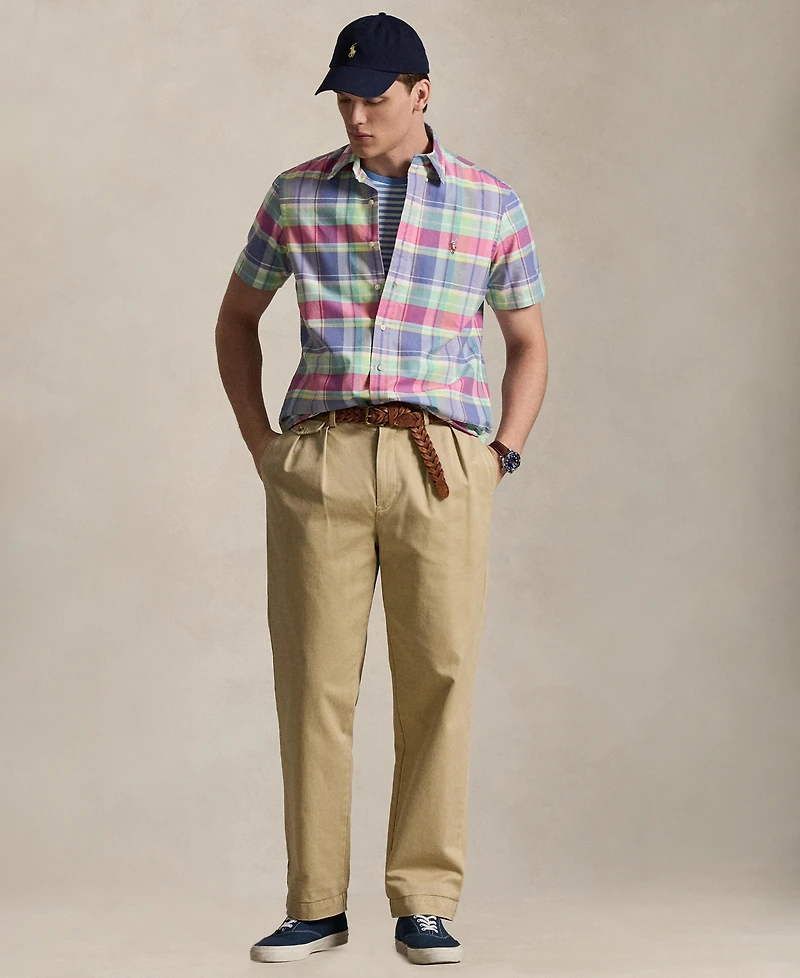 Polo Ralph Lauren Men's Classic-Fit Short-Sleeve Oxford Shirt