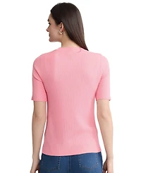 Jones New York Women's Sutton Crew Neck Top