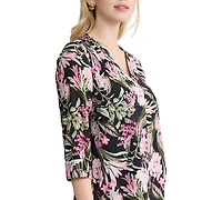 Jones New York Women's V-Neck Tunic