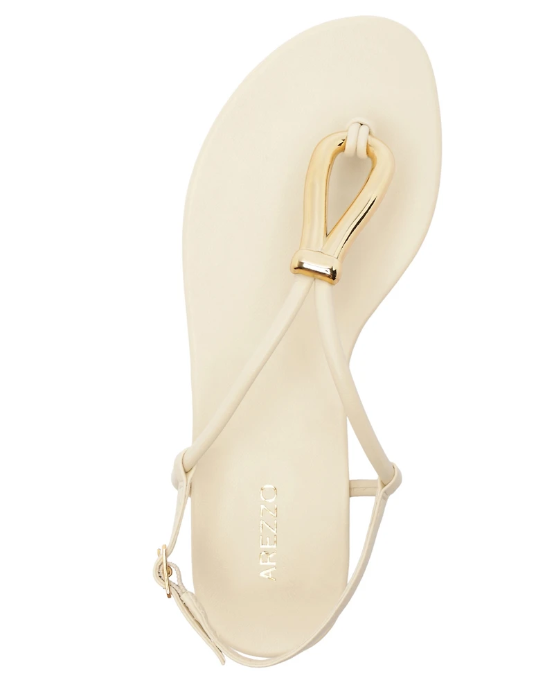Arezzo Women's Ramona Flat Sandals
