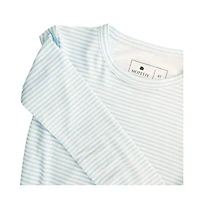 Motette Toddler Boys Seaside Stripe Pajama Set