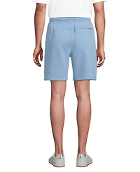 Lands' End Men's Serious Sweats Sweatshort with Zip Pocket