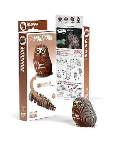 Eugy Morepork 3D Puzzle
