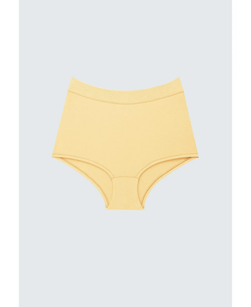 Cuup Women's The Boy Short - Modal Silk Rib