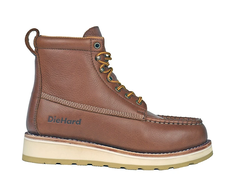 DieHard Men's Malibu 6 Inch Rust Soft Toe Work Boot