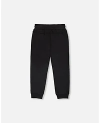 Deux par Toddler Boys French Terry Sweatpants with Cross Seams