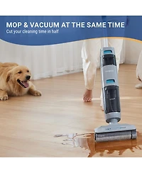 Tineco Go Sense GH301 Cordless 3-in-1 Floor Washer, Wet Dry Vacuum Mop, MessDetect Sensor, Self-Cleaning Dock