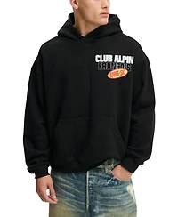 Cotton On Men's Fleece Long-Sleeve Hooded Sweatshirt